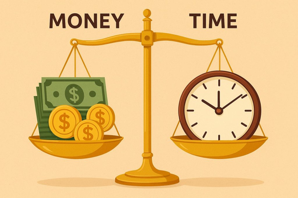 money and time